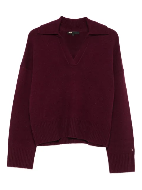 Maje V-neck sweater