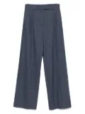 Maje pinstriped tailored trousers - Blue