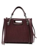 Maje quilted tote bag - Red