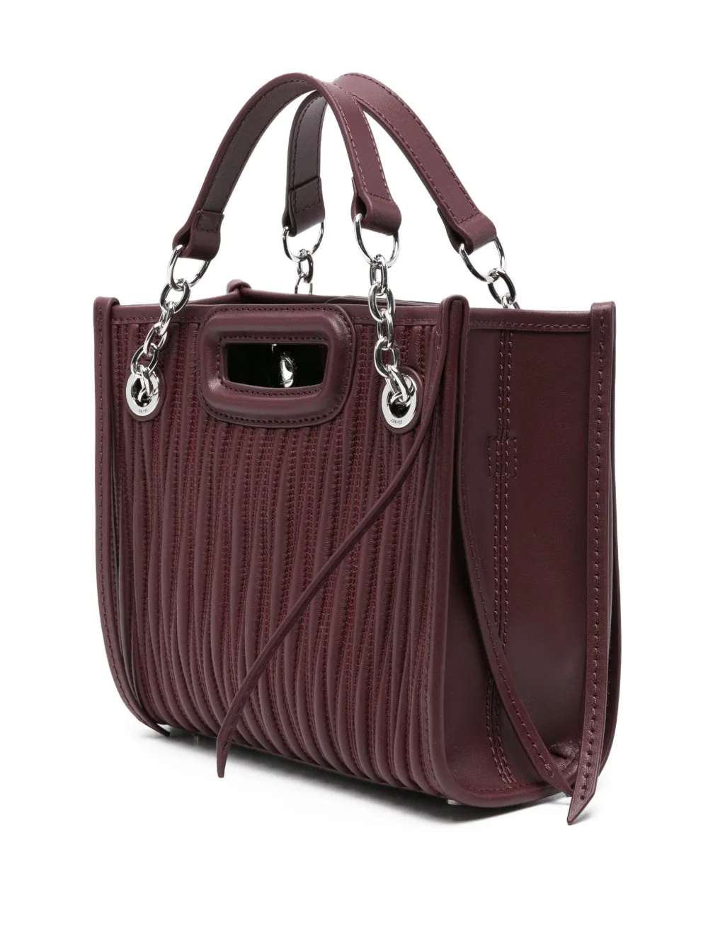 Maje Gewatteerde shopper Rood