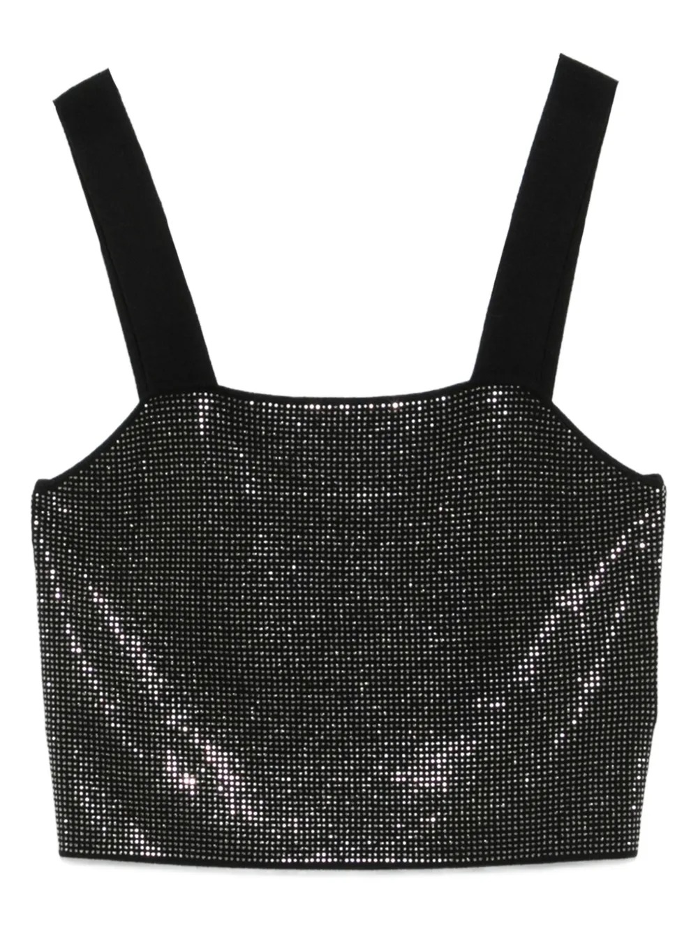 Maje top con apliques de strass | negro | Image 1
