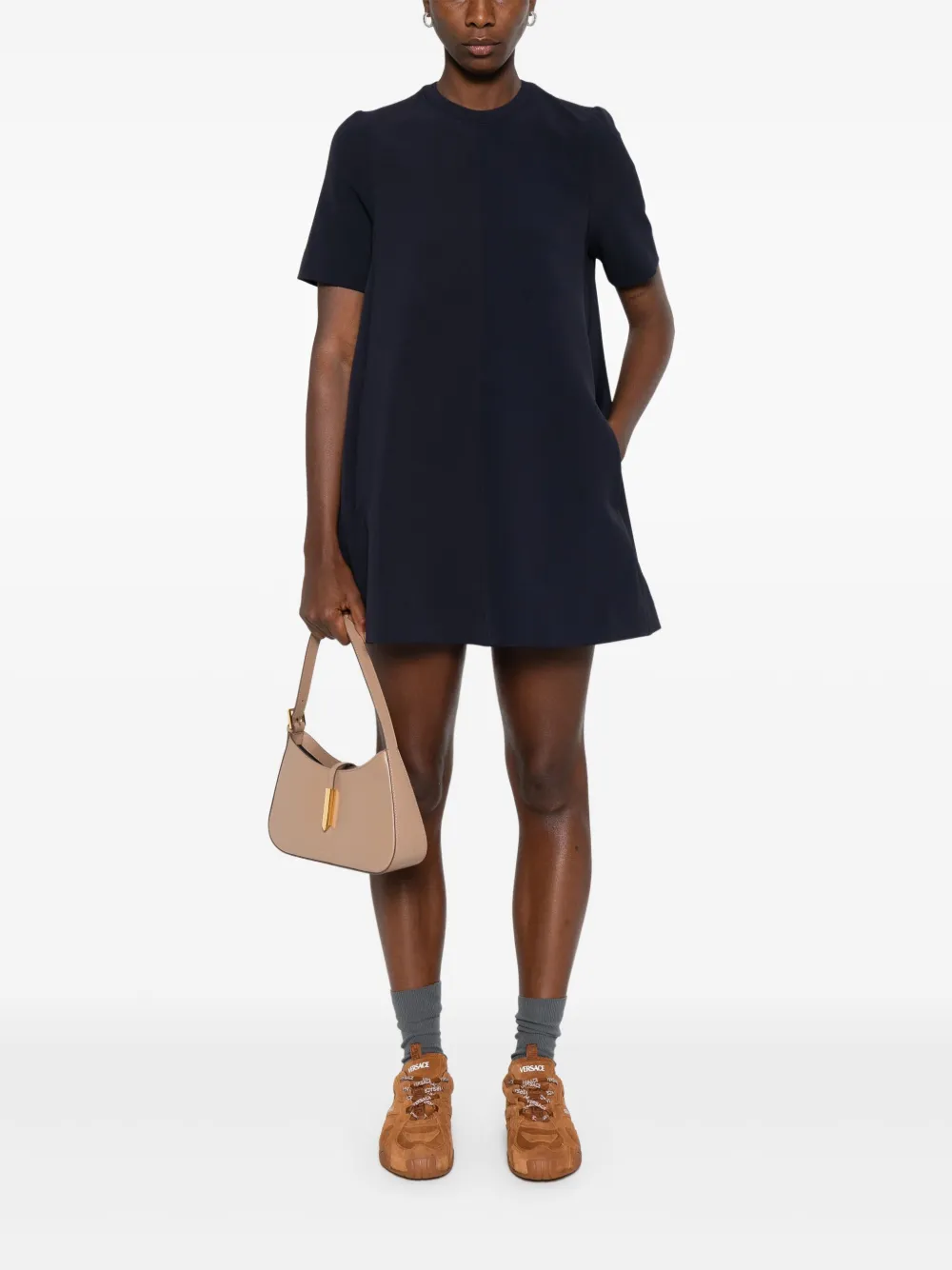 Maje Mini-jurk met A-lijn - Blauw