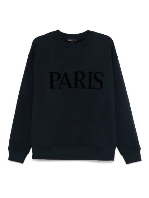 Maje printed sweatshirt