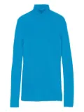 Maje roll-neck ribbed top - Blue