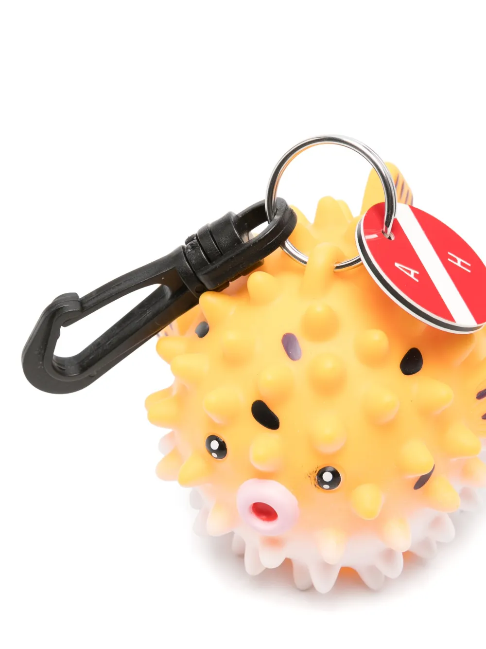 Anya Hindmarch Scuba Dive Mouthpiece sleutelhanger Oranje