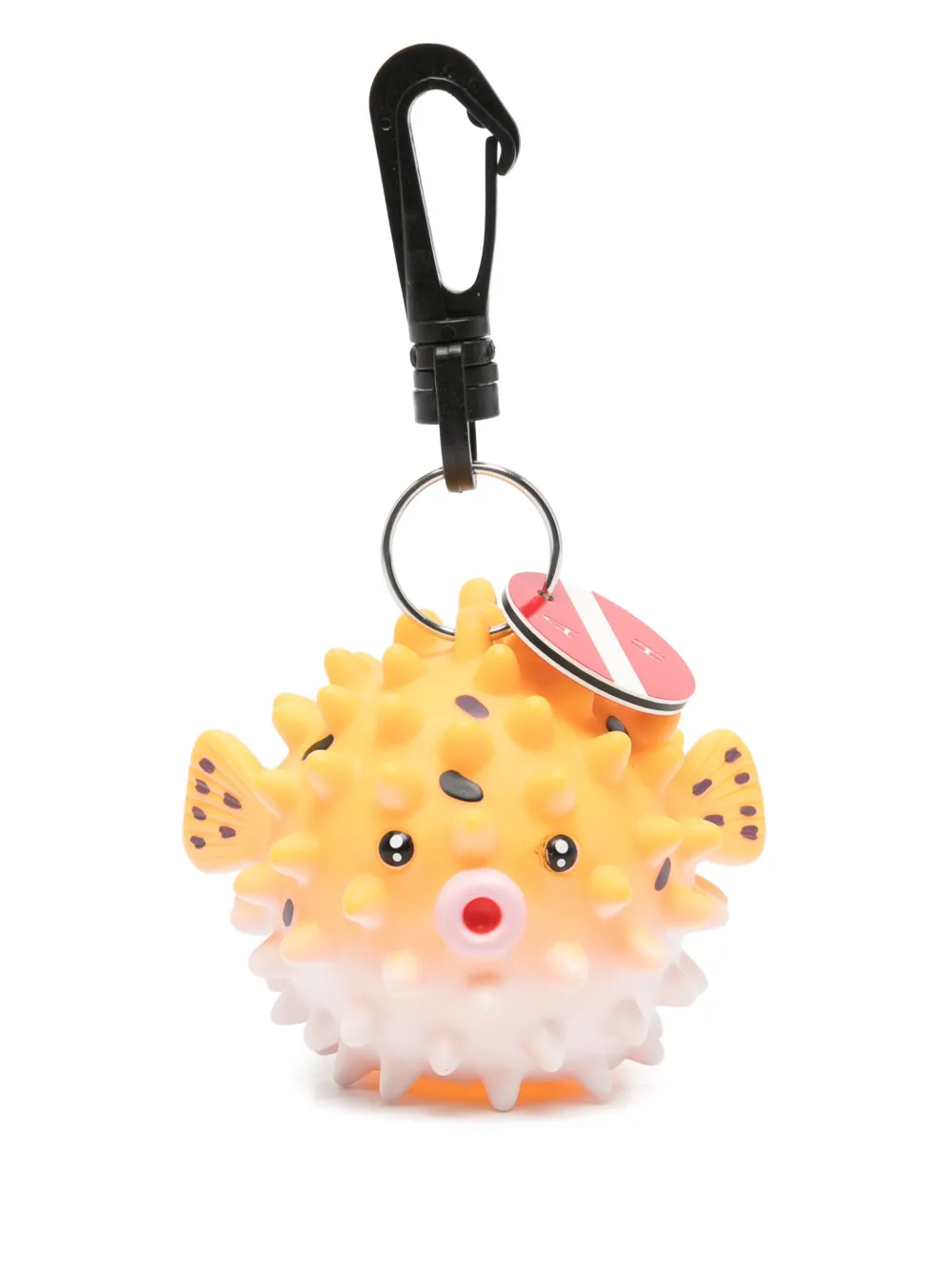 Anya Hindmarch Scuba Dive Mouthpiece sleutelhanger Oranje