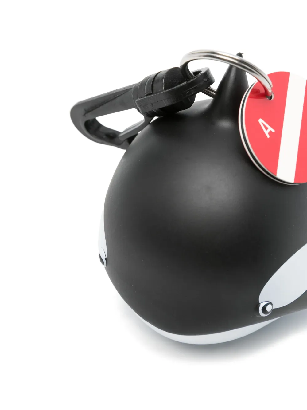 Anya Hindmarch Scuba Dive Mouthpiece sleutelhanger Zwart