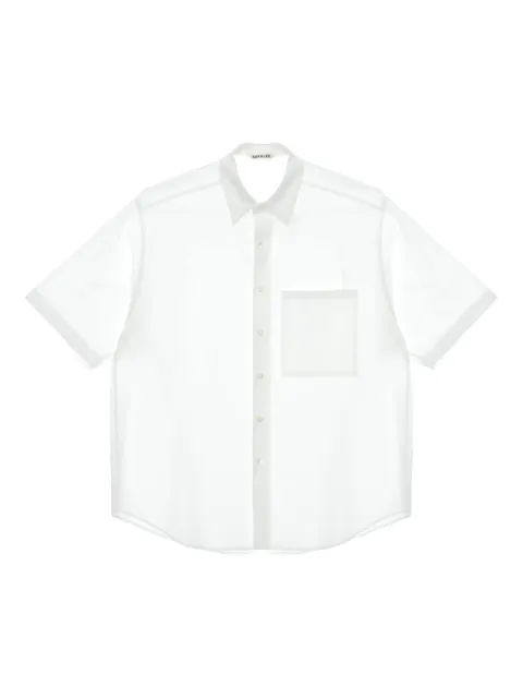 Auralee button-up short-sleeve shirt