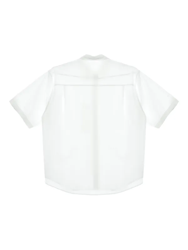 Auralee button-up short-sleeve Shirt | White | FARFETCH
