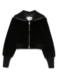 Victoria Beckham jersey jacket - Black