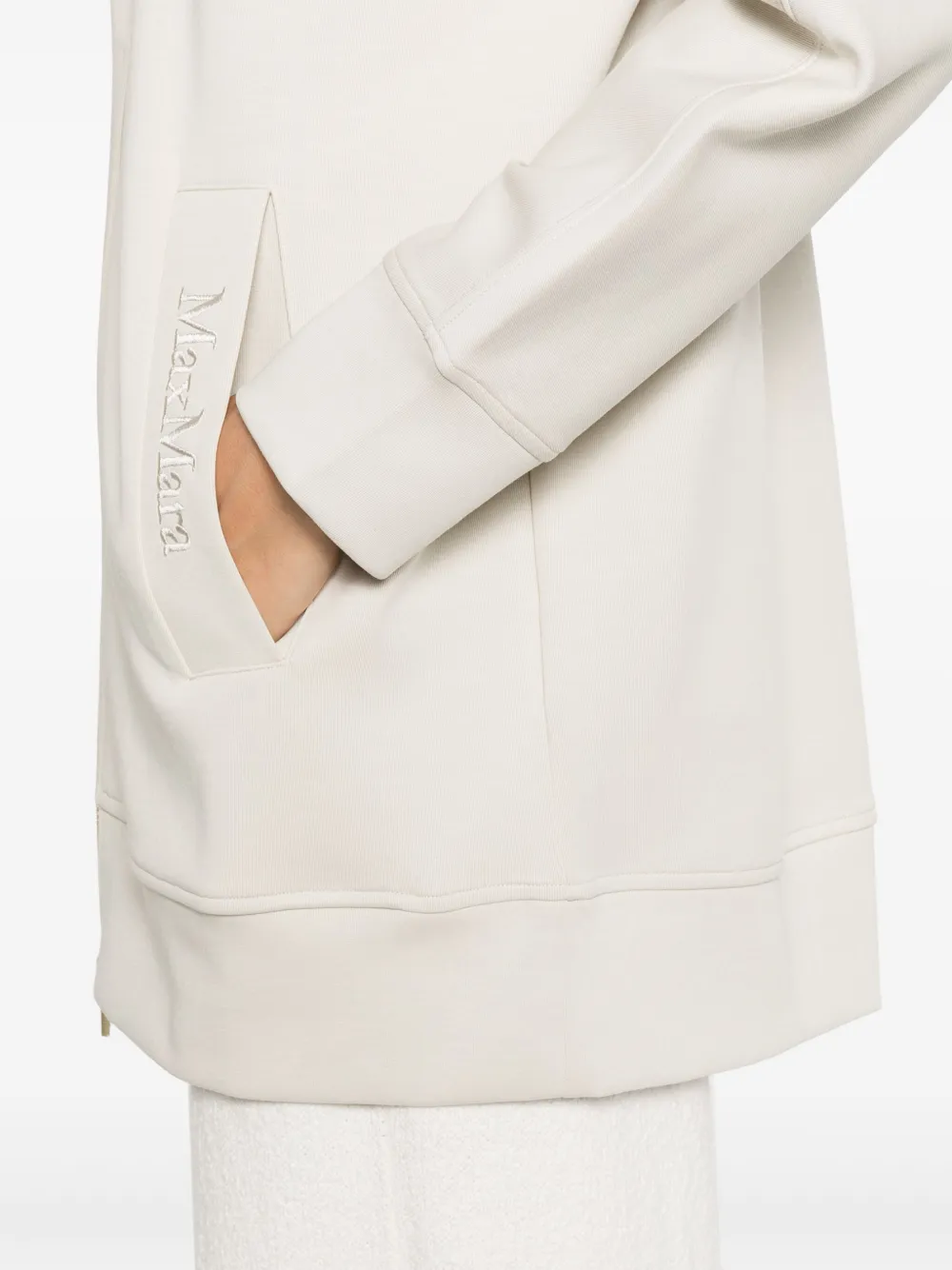 'S MAX MARA ZIP-UP HOODIE