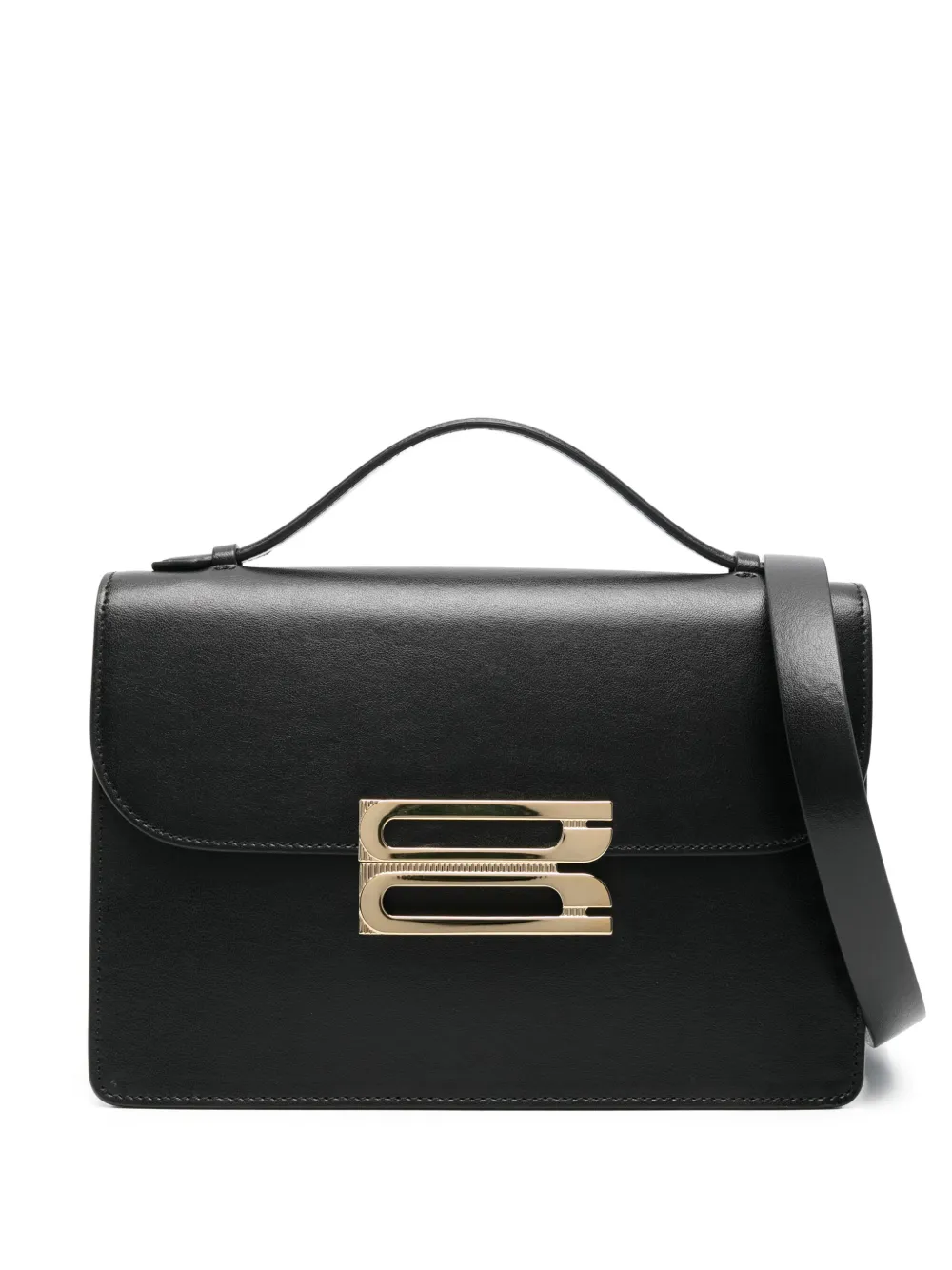 Victoria Beckham レザー ショルダーバッグ - ブラック Victoria Beckham レザー ショルダーバッグ - ブラック
