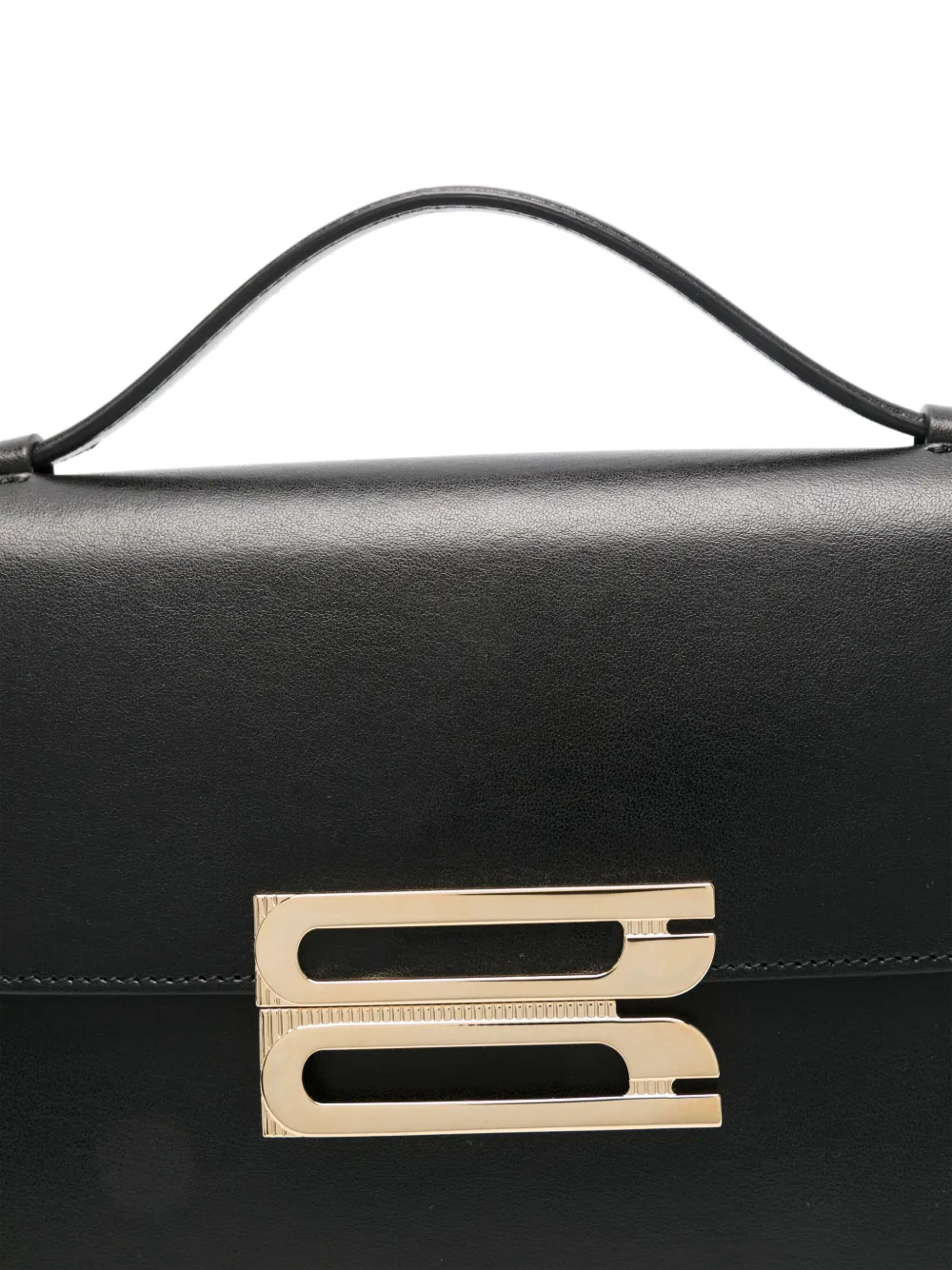 Victoria Beckham Leren crossbodytas Zwart