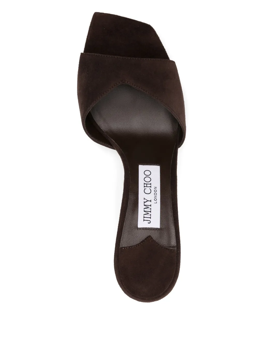 Jimmy Choo 80mm Skye mules Brown