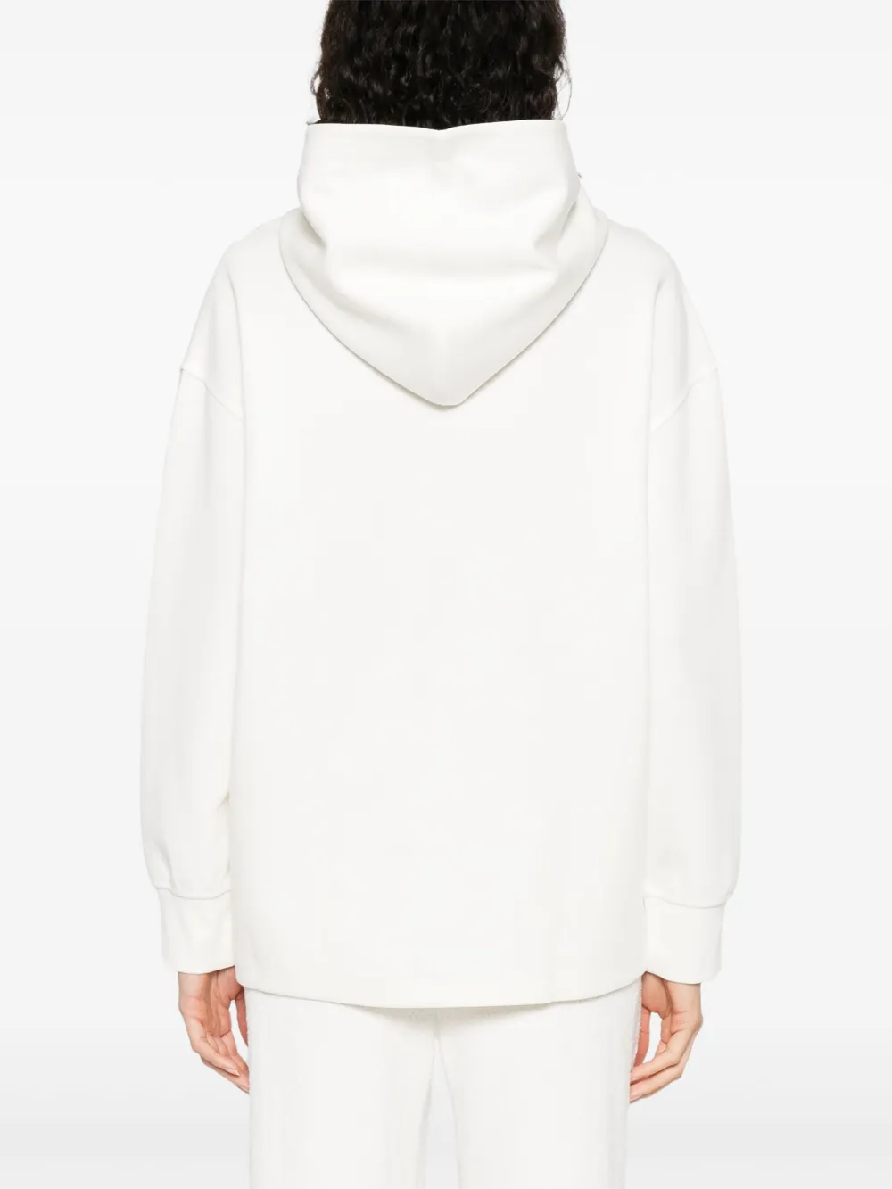 'S MAX MARA EMBROIDERED-LOGO HOODIE