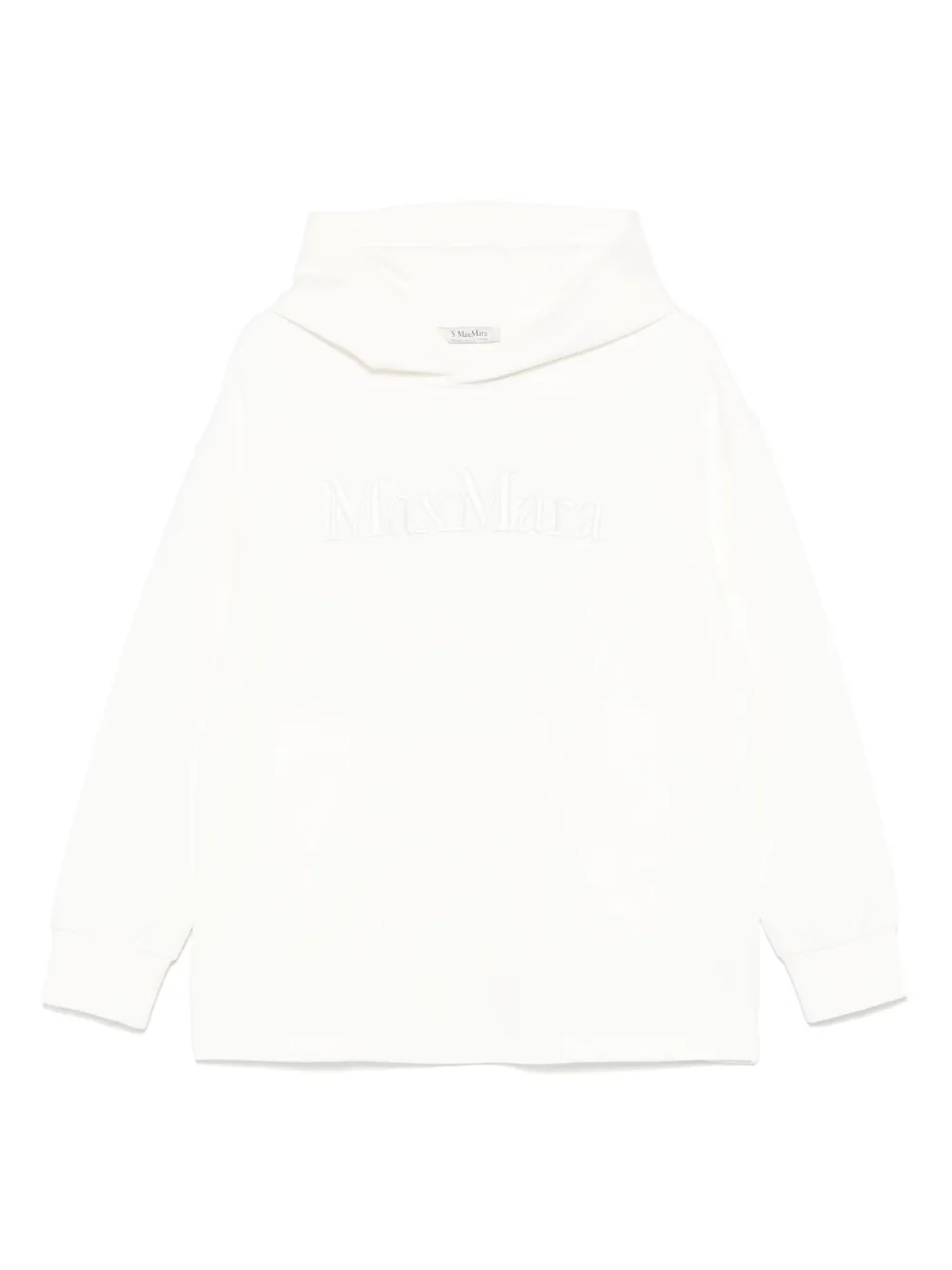 'S MAX MARA EMBROIDERED-LOGO HOODIE