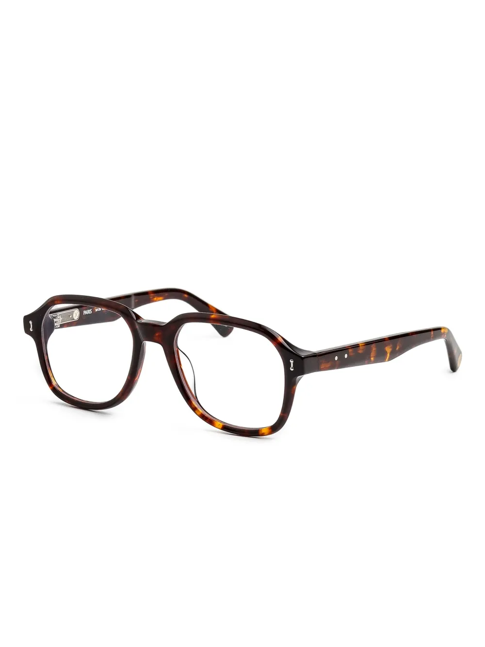 Peter & May Walk Night Train tortoiseshell square-frame glasses | Hombre | Image 2