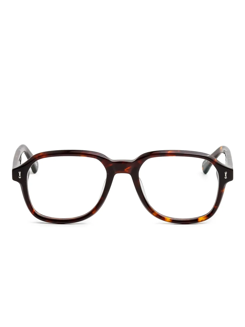 Peter & May Walk Night Train tortoiseshell square-frame glasses | marrón | Image 1