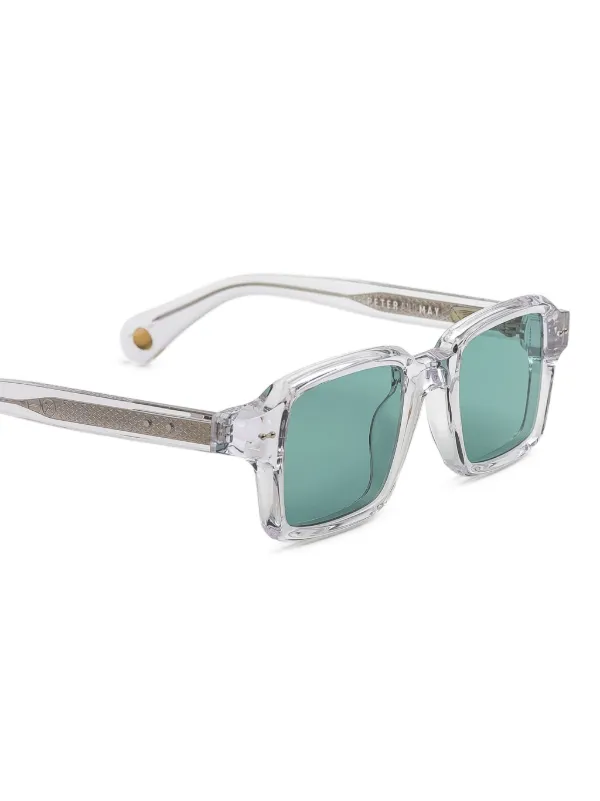 Peter And May Numero スクエアサングラス | ホワイト | FARFETCH JP