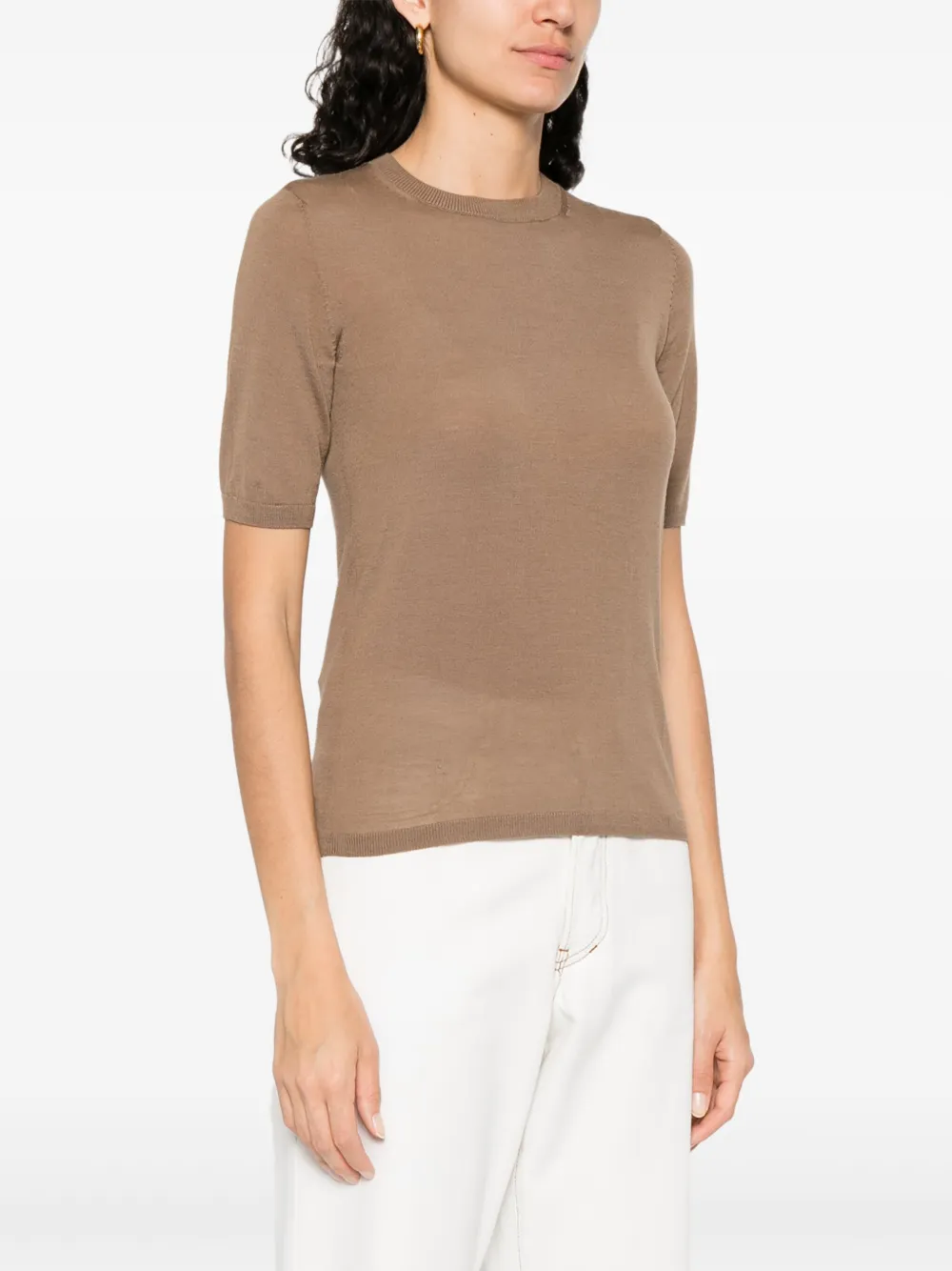 MAX MARA VIRGIN WOOL T-SHIRT
