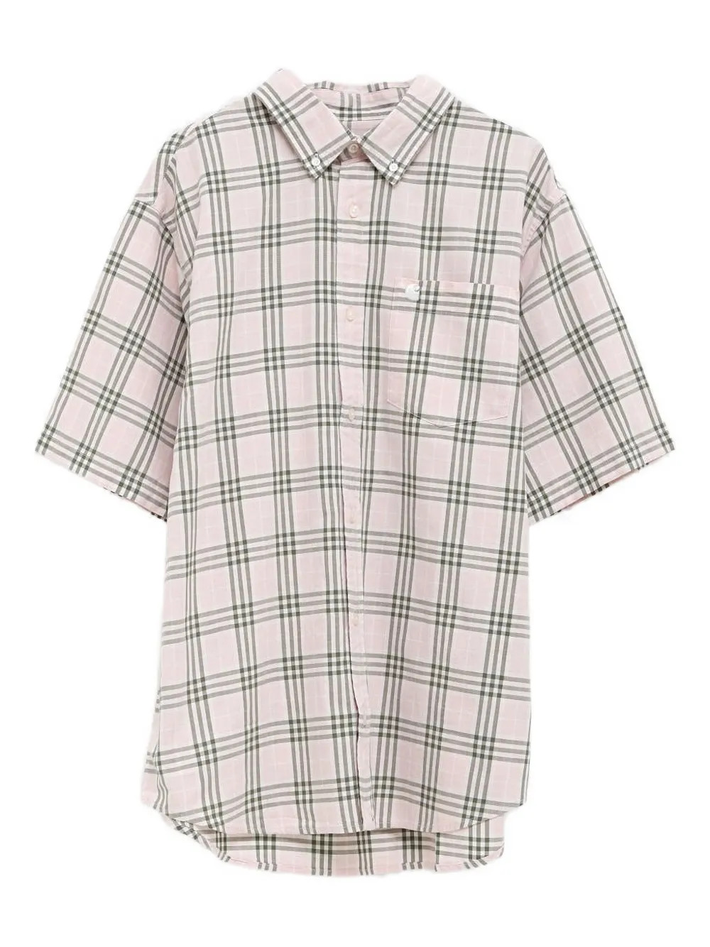 Carhartt WIP Camicia a quadri Niven a maniche corte | rosa | Image 1