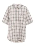 Carhartt WIP Niven check-patterned short-sleeve shirt - Pink
