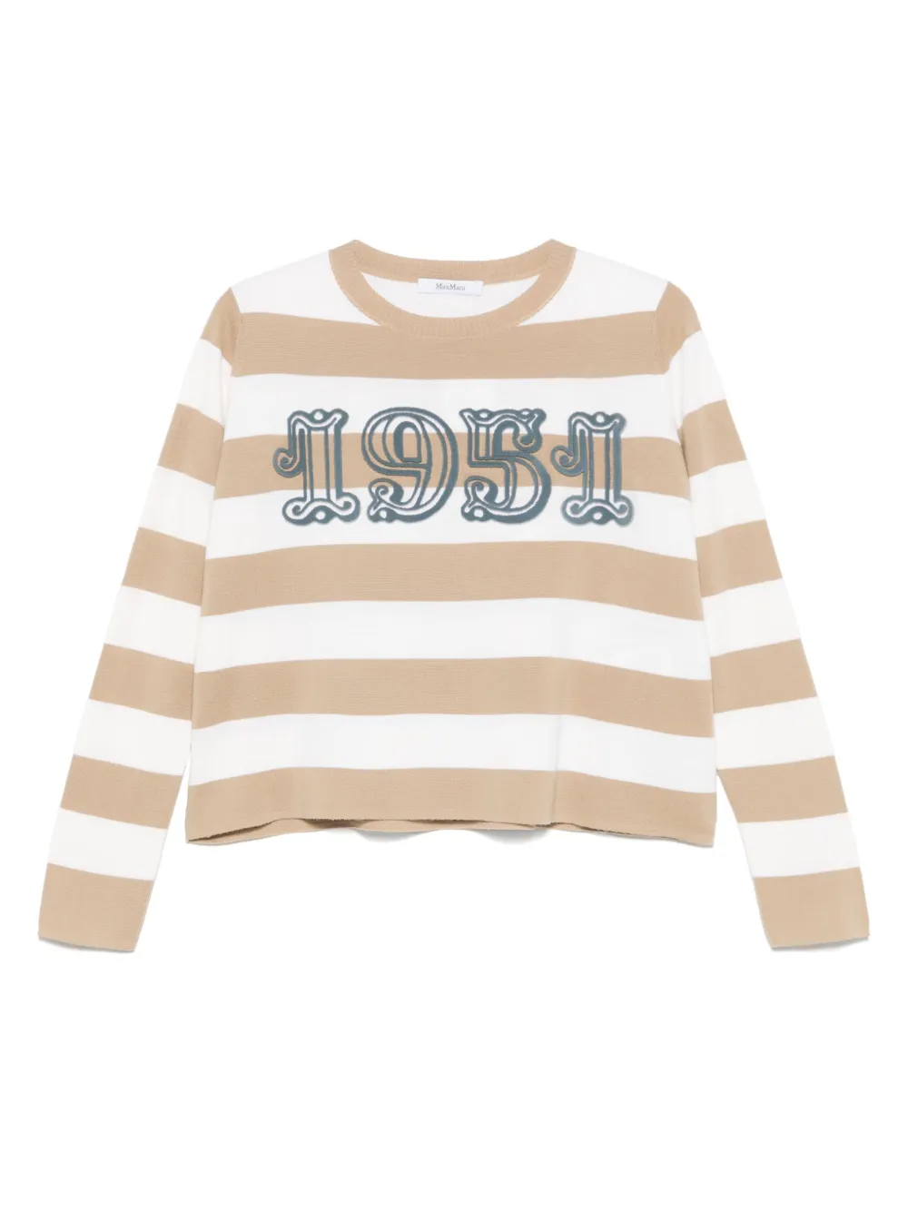 Max Mara suéter con cuello redondo | blanco | Image 1
