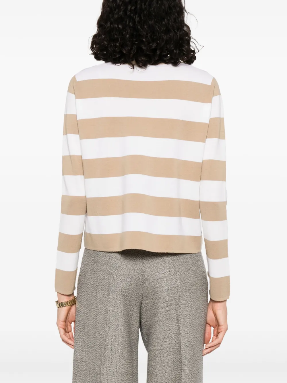 Max Mara Trui van scheerwol Wit