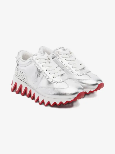 Christian Louboutin Kids 패널 스니커즈