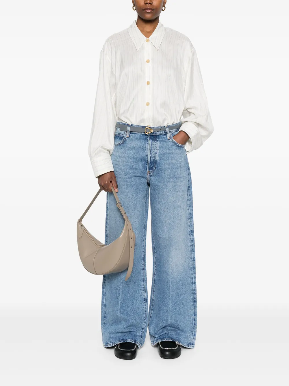 FRAME Loose jeans - Blauw