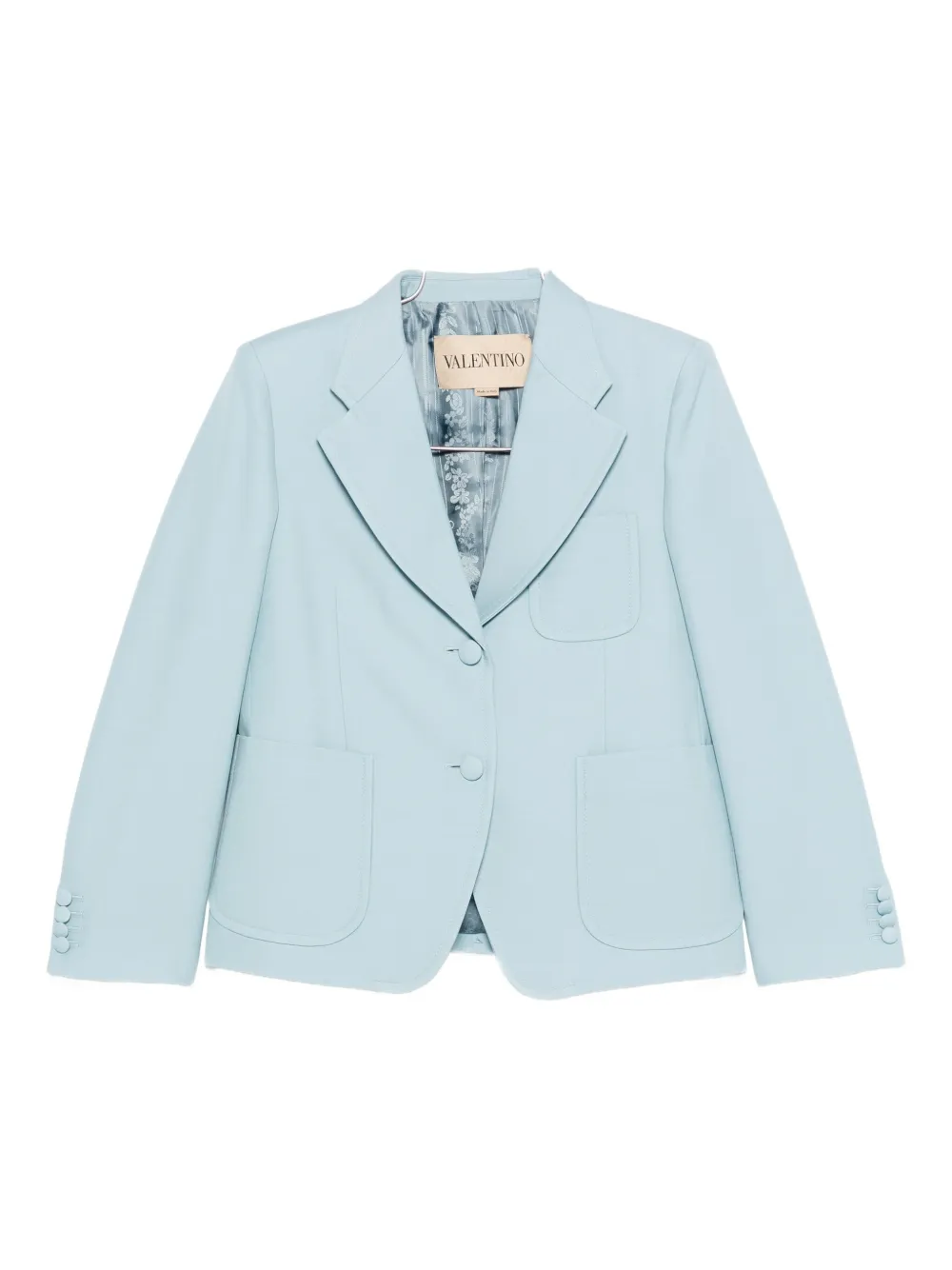 Valentino Garavani single-breasted blazer - Blu