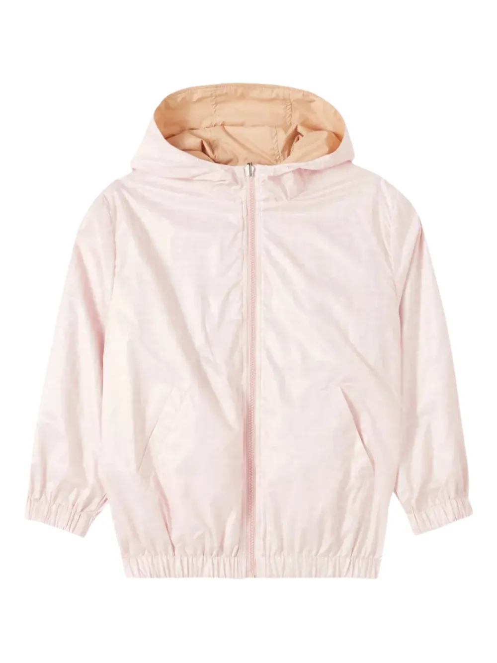 Fendi Kids hooded jacket - Rosa
