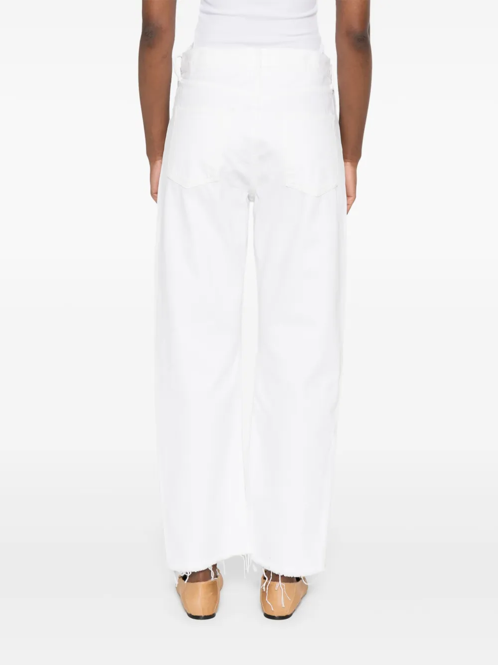 Shop Agolde Organic-cotton Jeans