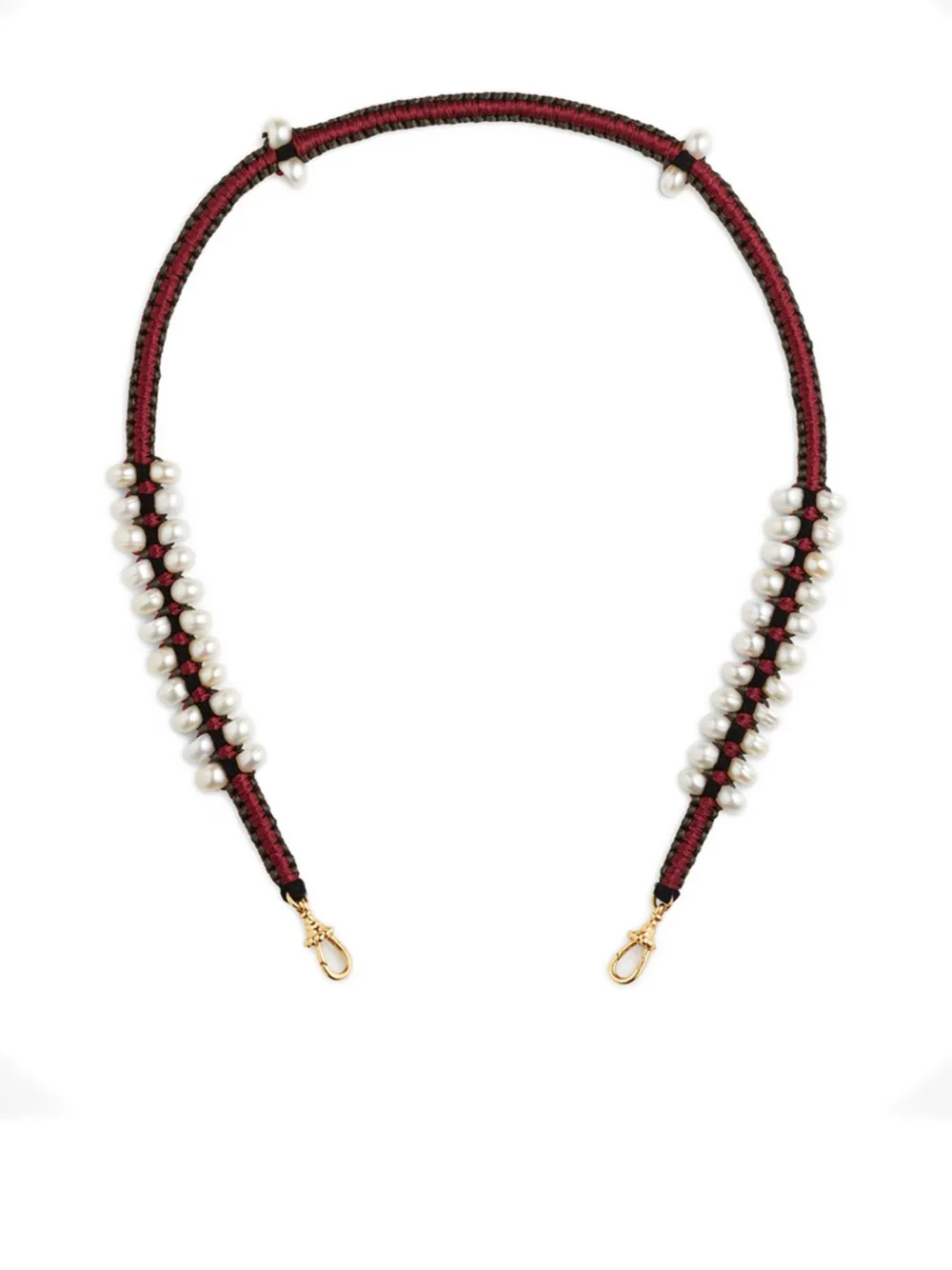 Marie Lichtenberg Ica pearl necklace - Rosso