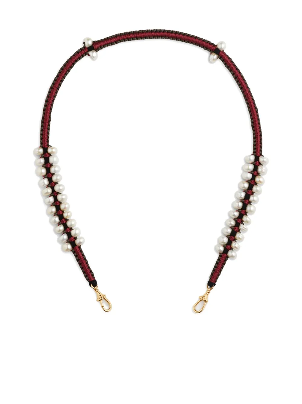 Marie Lichtenberg Ica pearl necklace - Rot