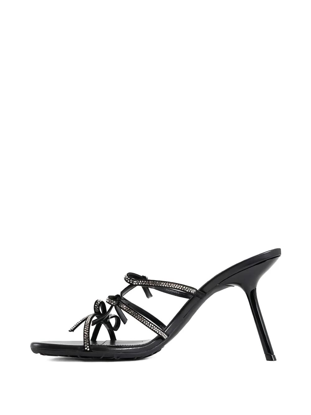 LOEWE crystal-embellished bow sandals | Heeled Sandals | Image 2