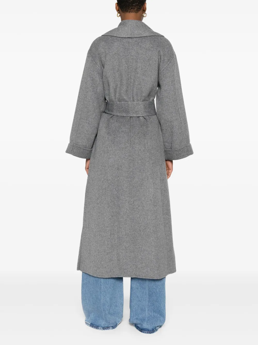 By Malene Birger Wollen jas Grijs