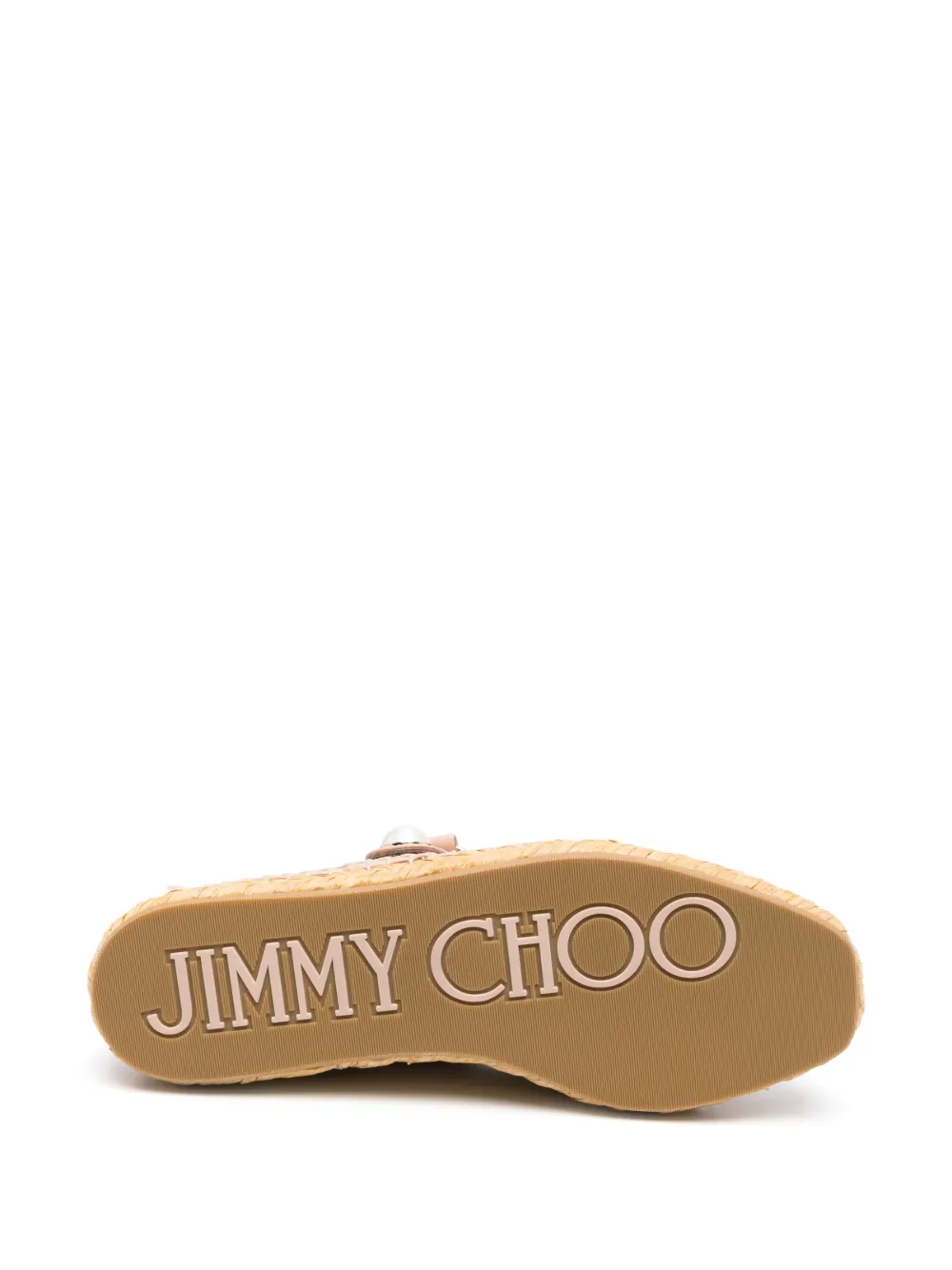 Jimmy Choo Fayence espadrilles Roze