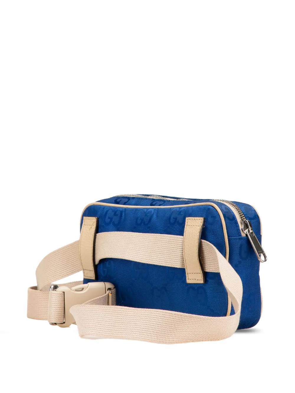 Pre-owned Gucci 2016-2024 Gg Nylon Off The Grid Belt Bag