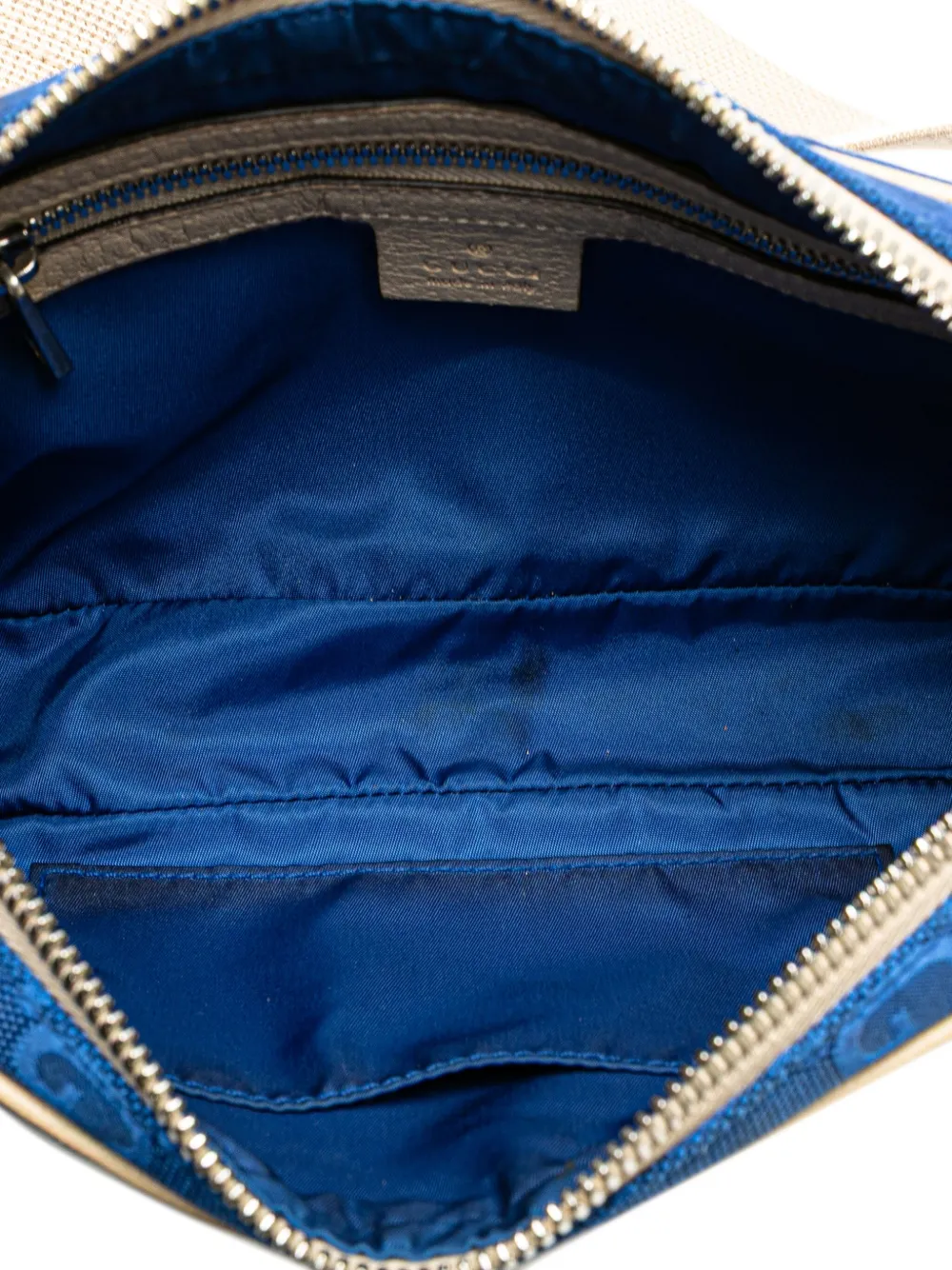 Pre-owned Gucci 2016-2024 Gg Nylon Off The Grid Belt Bag