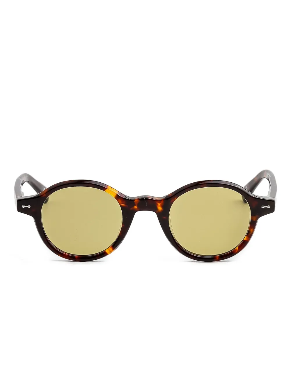 Peter & May Walk Mimosa tortoiseshell round-frame sunglasses | Brown | Image 1