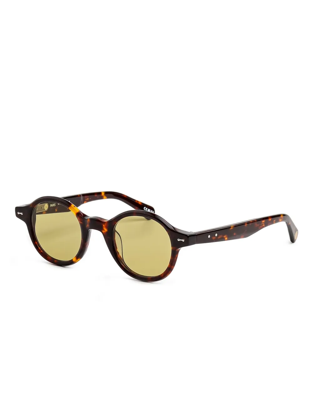 Peter & May Walk Mimosa tortoiseshell round-frame sunglasses | Men | Image 2