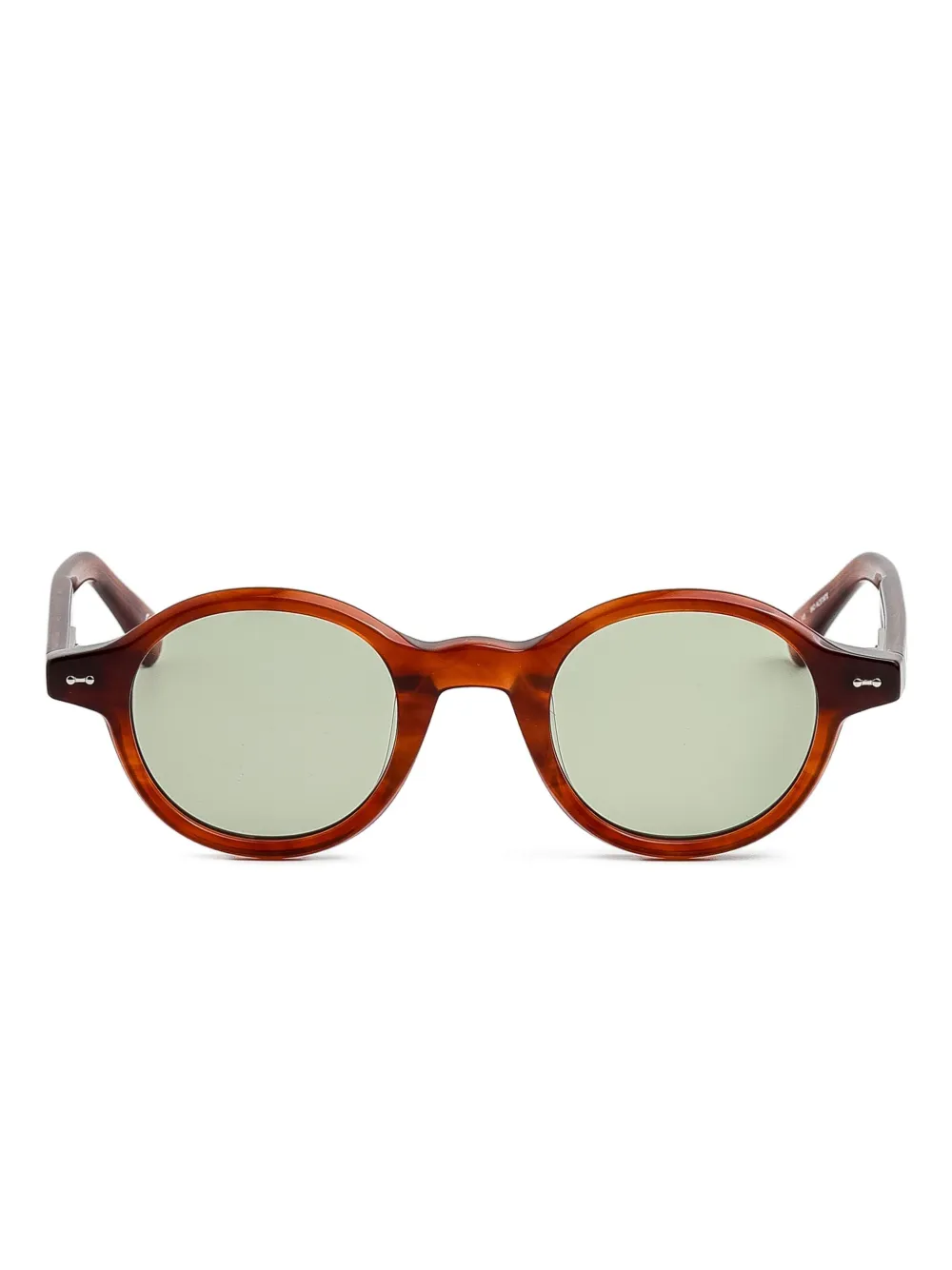 Peter & May Walk Mimosa tortoiseshell round-frame sunglasses | Brown | Image 1