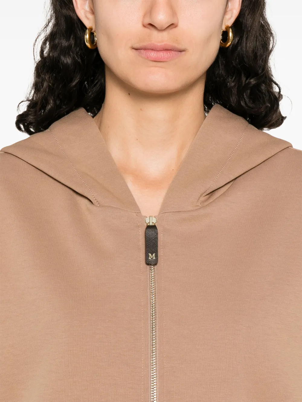 'S MAX MARA ZIP-UP HOODIE