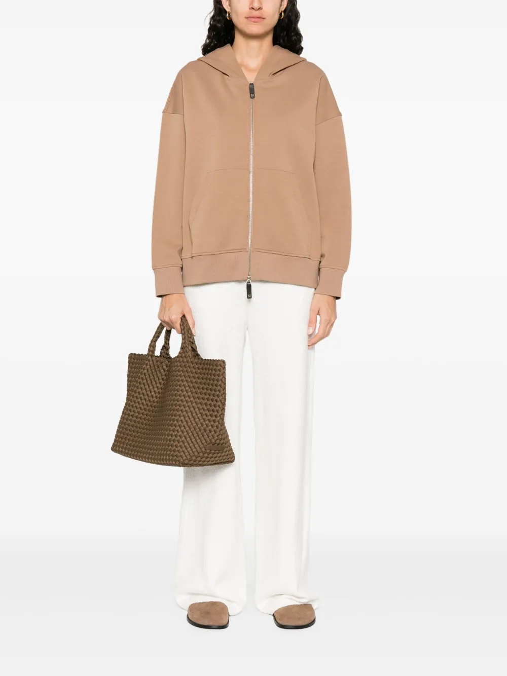 'S MAX MARA ZIP-UP HOODIE