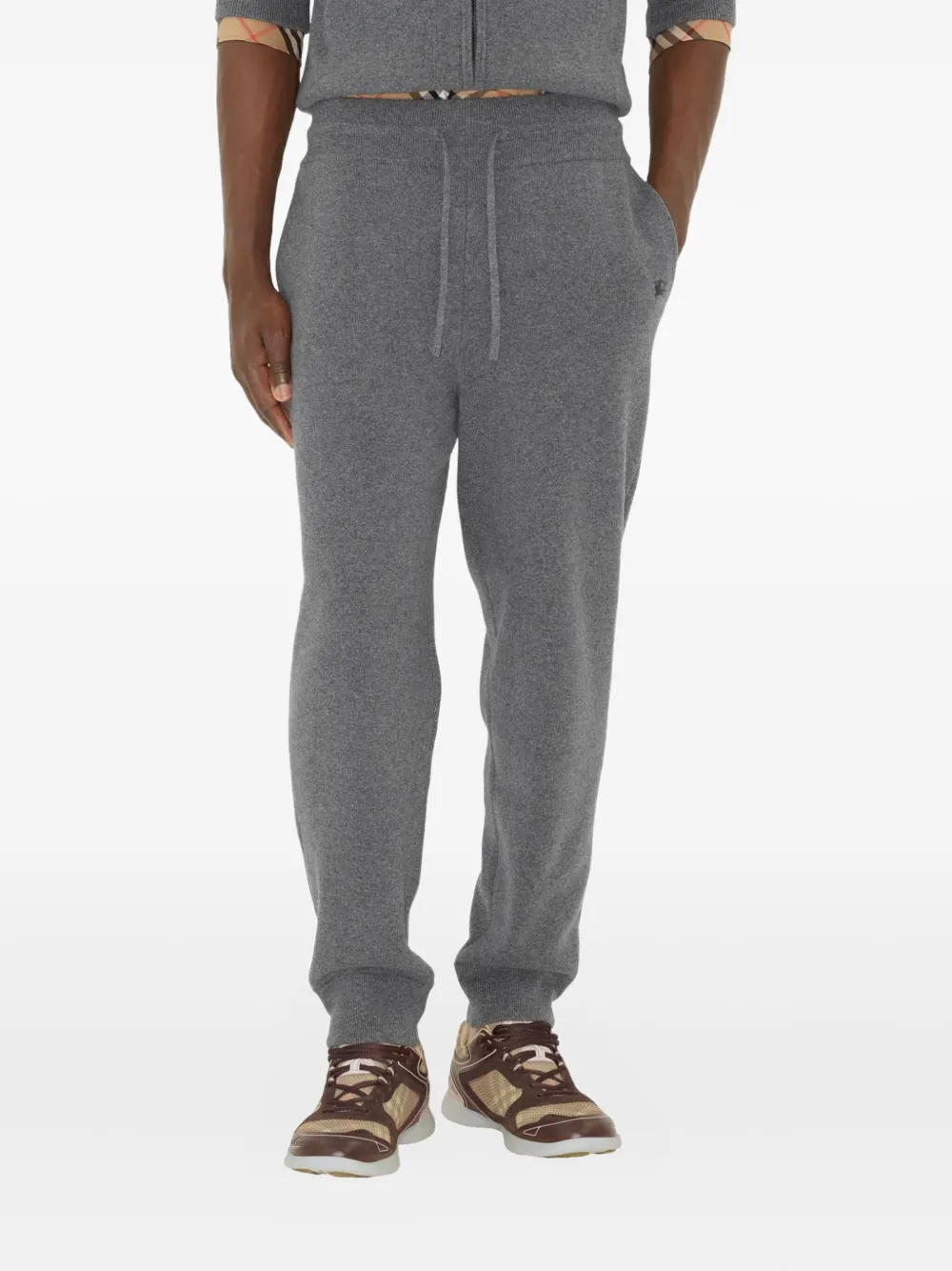 Burberry drawstring-waistband track pants | gris | Image 1