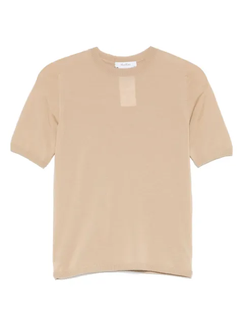 Max Mara T-Shirt aus Schurwolle
