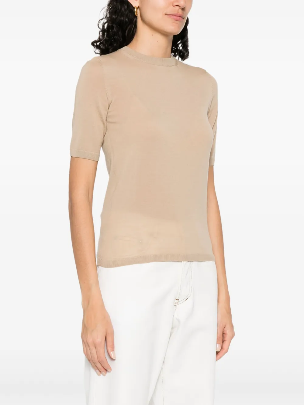 MAX MARA VIRGIN WOOL T-SHIRT