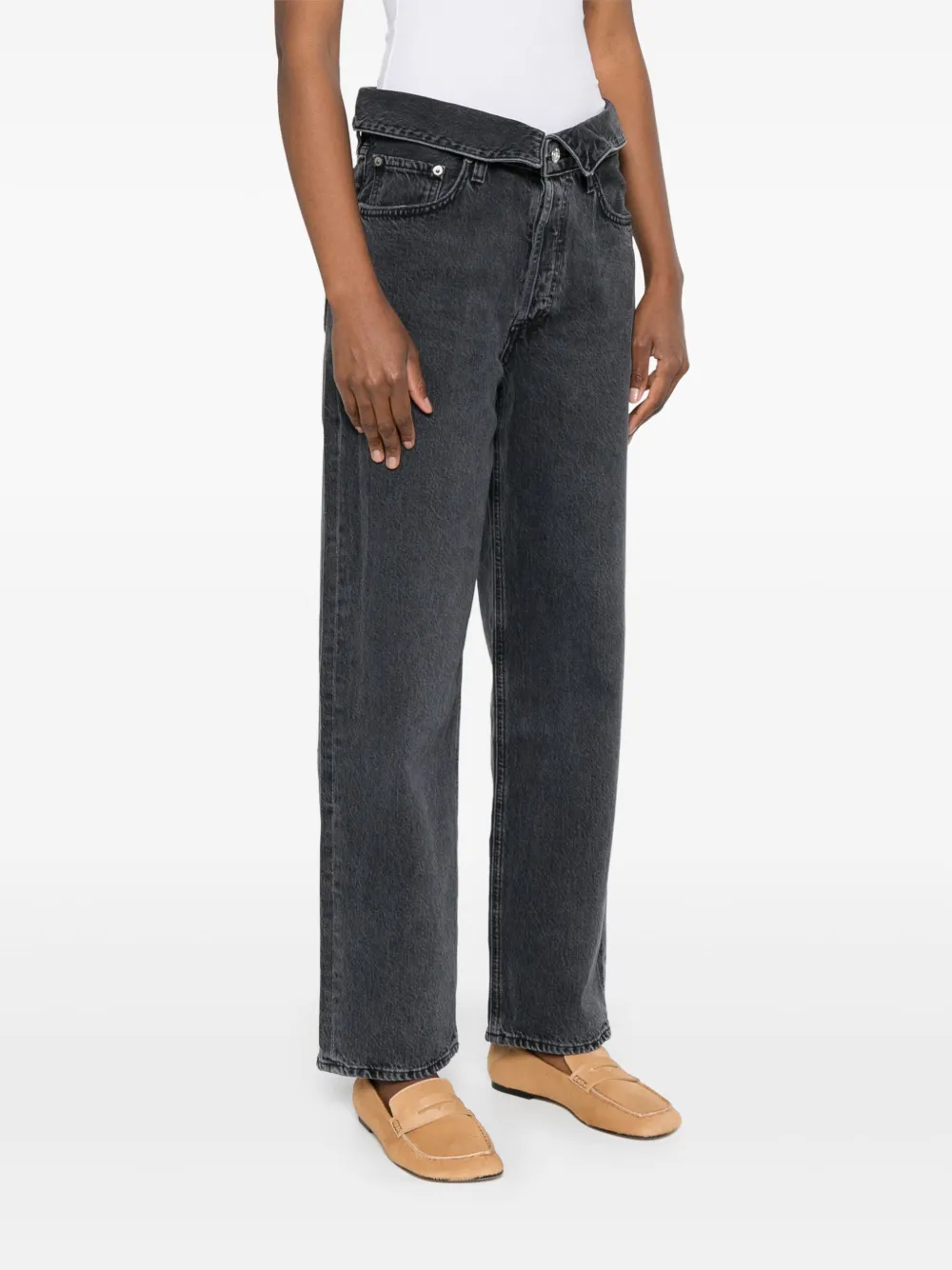 AGOLDE ECHO TAPERED JEANS 