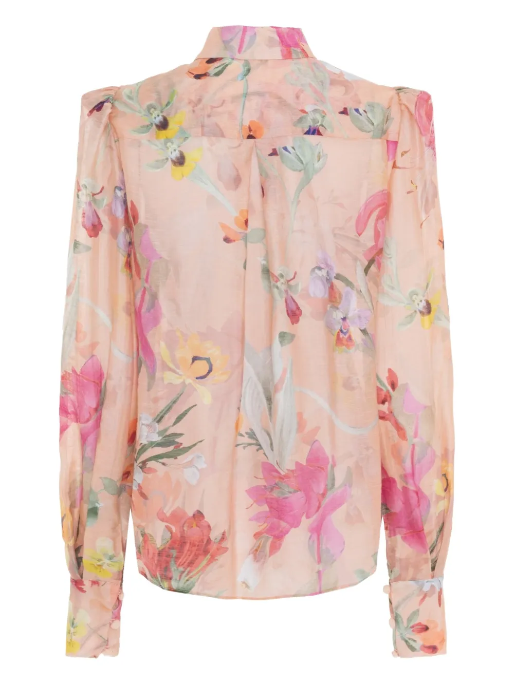 PatBO floral-print puff-sleeve shirt | Shirts | Image 2